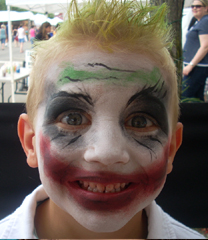 Snow Queen Face Painting