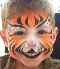 Rudolph The Reindeer Face Painting