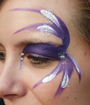 Purple Passion Eye Face Painting