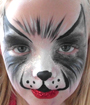Husky Face Painting