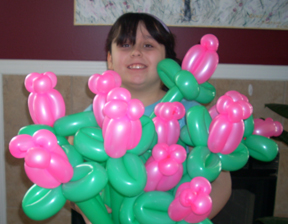 Flower Boquet Balloon Twisting