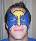 Wolverine Face Painting